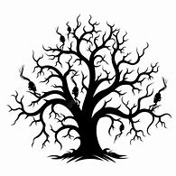 Image result for White Halloween Tree