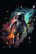 Image result for Astronaut Wall Art