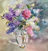 Image result for Watercolour Flower Bouquet