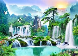 Image result for Tranh 3D Dep