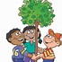 Image result for Kids Planting Trees Clip Art