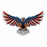 Image result for Bald Eagle with American Flag Drawing Realistic No Color