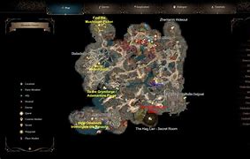 Image result for Bg3 Map Waypoints Act1