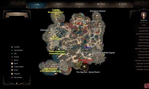 Image result for Bg3 Act 1 Map