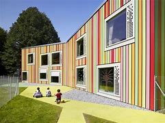 Image result for Kinder Garden School Building