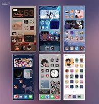 Image result for iPhone Aesthetic Home Screen