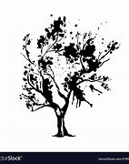 Image result for Japanese Oak Tree Silhouette