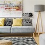 Image result for Living Room Rug with Gray Couch