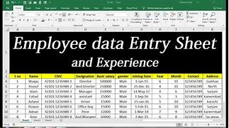 Image result for Staff Database Template Excel