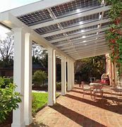 Image result for Pergola Solar Panel Patio