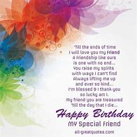 Image result for Special Friend Birthday Wishes