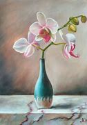 Image result for Orchid Flower Painting