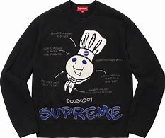 Image result for Supreme Pillsbury Doughboy Sweater