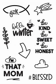 Image result for Black and White Stickers to Print