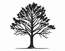 Image result for Angel Line Art Tree