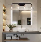 Image result for Bathroom Vanity Lighting Design