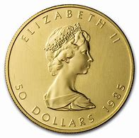 Image result for Canadian Gold Maple Leaf Coin Security Feature