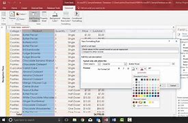 Image result for Microsoft Access Conditional Formatting