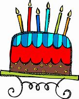 Image result for Birthday Cake Clip Art