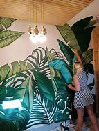 Image result for Tropical Leaves Wall Art