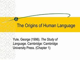 Image result for Types of Human Language