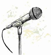 Image result for Microphone Icon Drawing