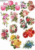 Image result for Vintage Flower Stickers