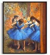 Image result for Blue Dancers Edgar Degas