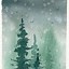 Image result for Watercolor Christmas Cards