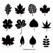 Image result for Curved Leaf Branch Silhouette