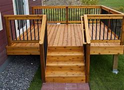 Image result for Small Backyard Decks Ideas