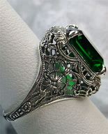 Image result for Silver Filigree Ring