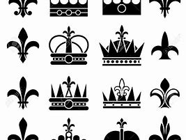 Image result for Fleur De Lis Crown Clip Art