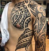 Image result for Maori Chest Tattoo Designs