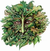 Image result for Green Man Drawing