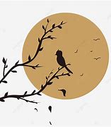 Image result for Bird On Branch Graphic