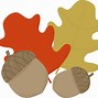 Image result for Acorn Leaf Clip Art