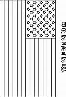 Image result for 15 Star American Flag Coloring Page