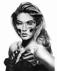 Image result for Tattoo Face Sketches