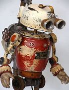 Image result for Retro-Futuristic Robot Concept Art