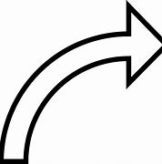 Image result for Curve Arrow White