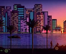 Image result for Miami Sunset Art