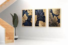 Image result for Modern Leaf Art in Room