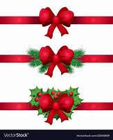 Image result for Christmas Ribbon Hanging Decorations