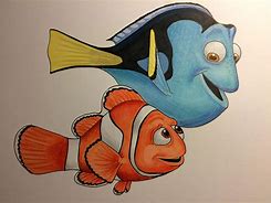 Image result for How to Draw Finding Nemo