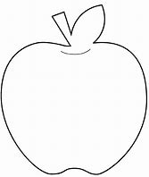 Image result for Small Apple Outline