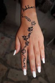 Image result for Simple Hand Tattoos for Girls