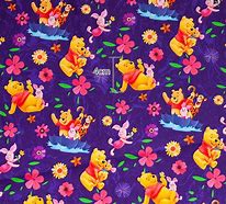 Image result for Disney Vintage Pooh Bear Fabric