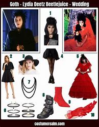 Image result for Lydia Beetlejuice Musical Costume