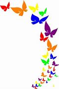 Image result for Butterfly Border Clip Art